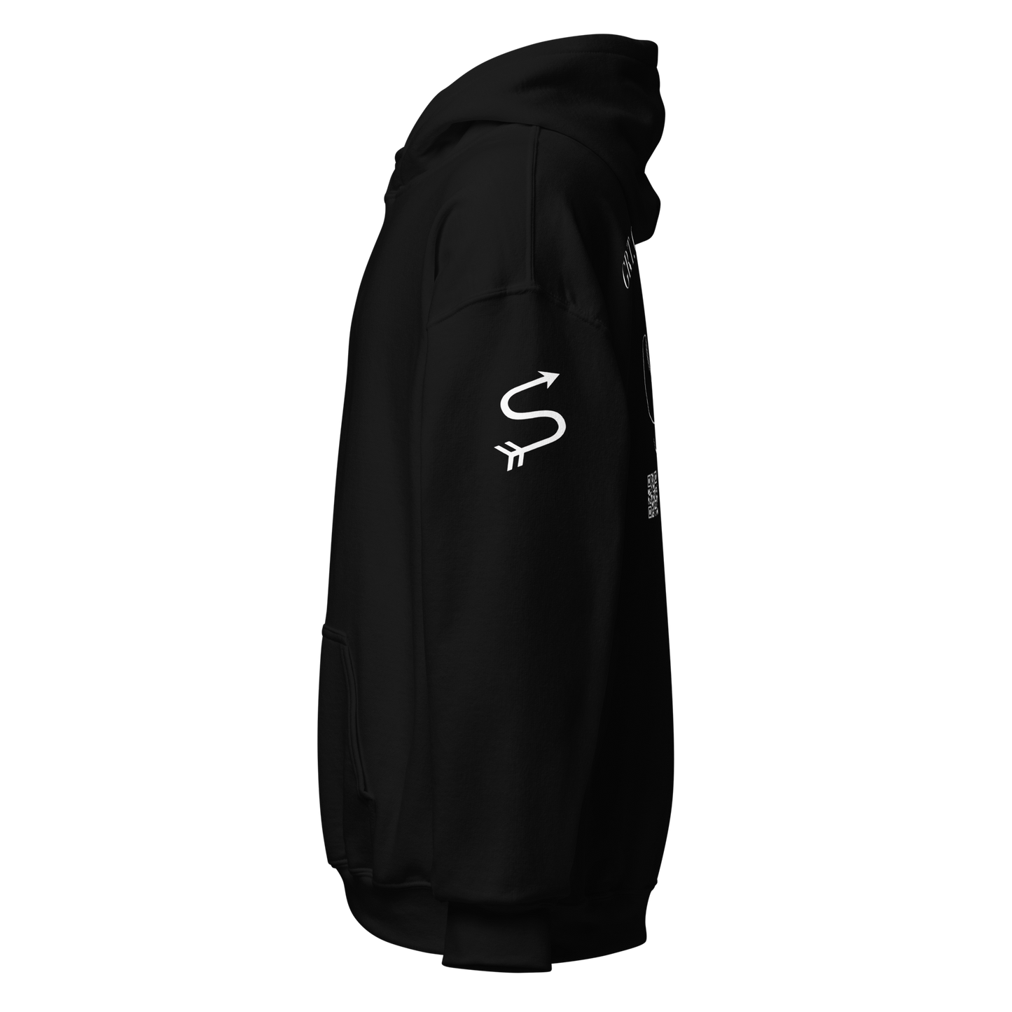 Black GRIT. Hoodie
